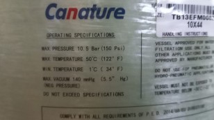 Canature 1044-2,5 - Белый Композитный корпус, цвет Natural