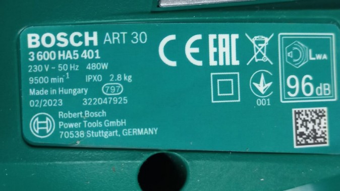 Триммер электрический Bosch 06008A5400 ART 30 500Вт