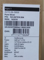 Ноутбук ACER Aspire 3 15.6 A315-59-39S9 QWERTY Silver (NX.K6TEM.004 W) ПИ