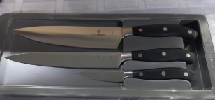Набор ножей кухон. Victorinox Forged Chefs (7.7243.3) компл.:3шт