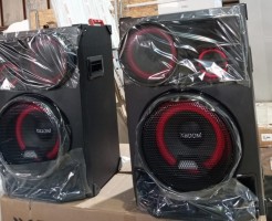 Минисистема LG CL98+NL98 черный 3500Вт