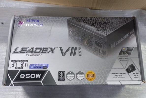 Блок питания 850 Ватт/ Super Flower Power Supply Leadex VII, 850W,
