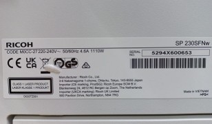 МФУ лазерные Ricoh SP 230SFNw