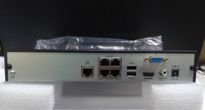 UNV NVR301-04S3-P4-RU Видеорегистратор IP UNV 4K с 4 PoE