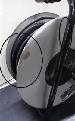 Силовой удлинитель на стальной катушке STAYER Pro 325 КГ 3x2.5 50м 55076-50_