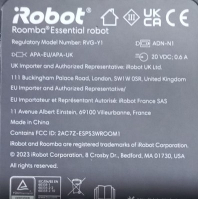 Робот-пылесос iRobot Roomba Combo Essential  Y011040RND