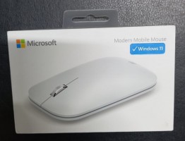 Мышь Microsoft Mobile Mouse Modern белый оптическая беспроводная