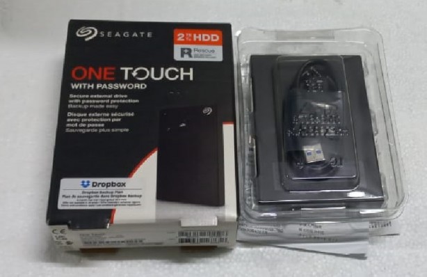 Жесткий диск внешний Seagate 2.5" 2TB One Touch Black STKY2000400 USB 3.2 Gen1 Type-A