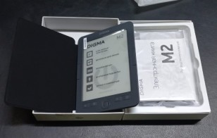Электронная книга Digma M2 6" E-ink HD 758x1024 600MHz 128Mb/4Gb