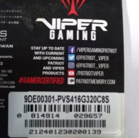 Память DDR4 16Gb 3200MHz Patriot PVS416G320C8S
