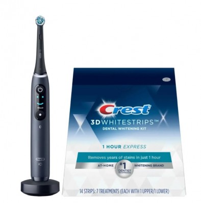 Зубная щетка электрическая Oral-B Vitality iO Series 8 черный