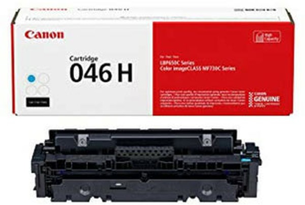 Картридж лазерный Canon 046 H C 1253C002 голубой (5000стр.) для Canon i-SENSYS LBP650/MF730