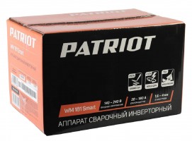 Сварочный аппарат Patriot WM 181Smart MMA 605302135