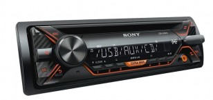 Автомагнитола CD Sony CDX-G1201U 1DIN 4x55Вт