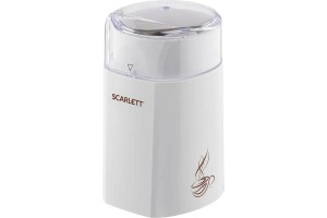 Кофемолка Scarlett SC-CG44506 160Вт сист.помол.:ротац.нож вместим.:60гр белый