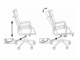 Кресло офисное Бюрократ Ch-993