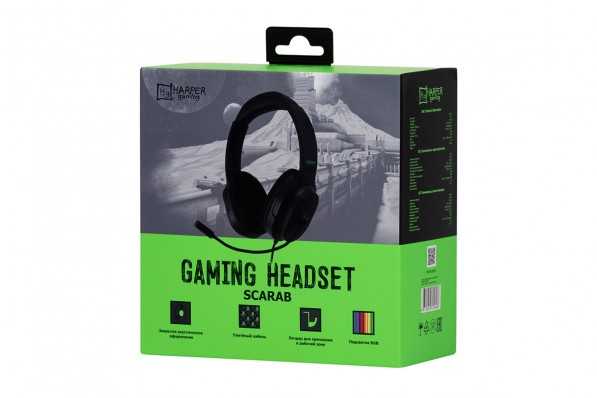 Наушники игровые HARPER GAMING SCARAB GHS-X30 H00003178